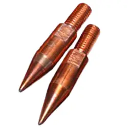 2Pcs Minor Dents Repair Tools Welder Tips Metal Surface Dents Repair Parts for