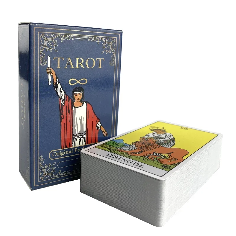 Juego de cartas de Tarot de edición Cosmic Cycles, baraja de adivinación, versión completa en inglés, juegos de mesa clásicos de oráculo