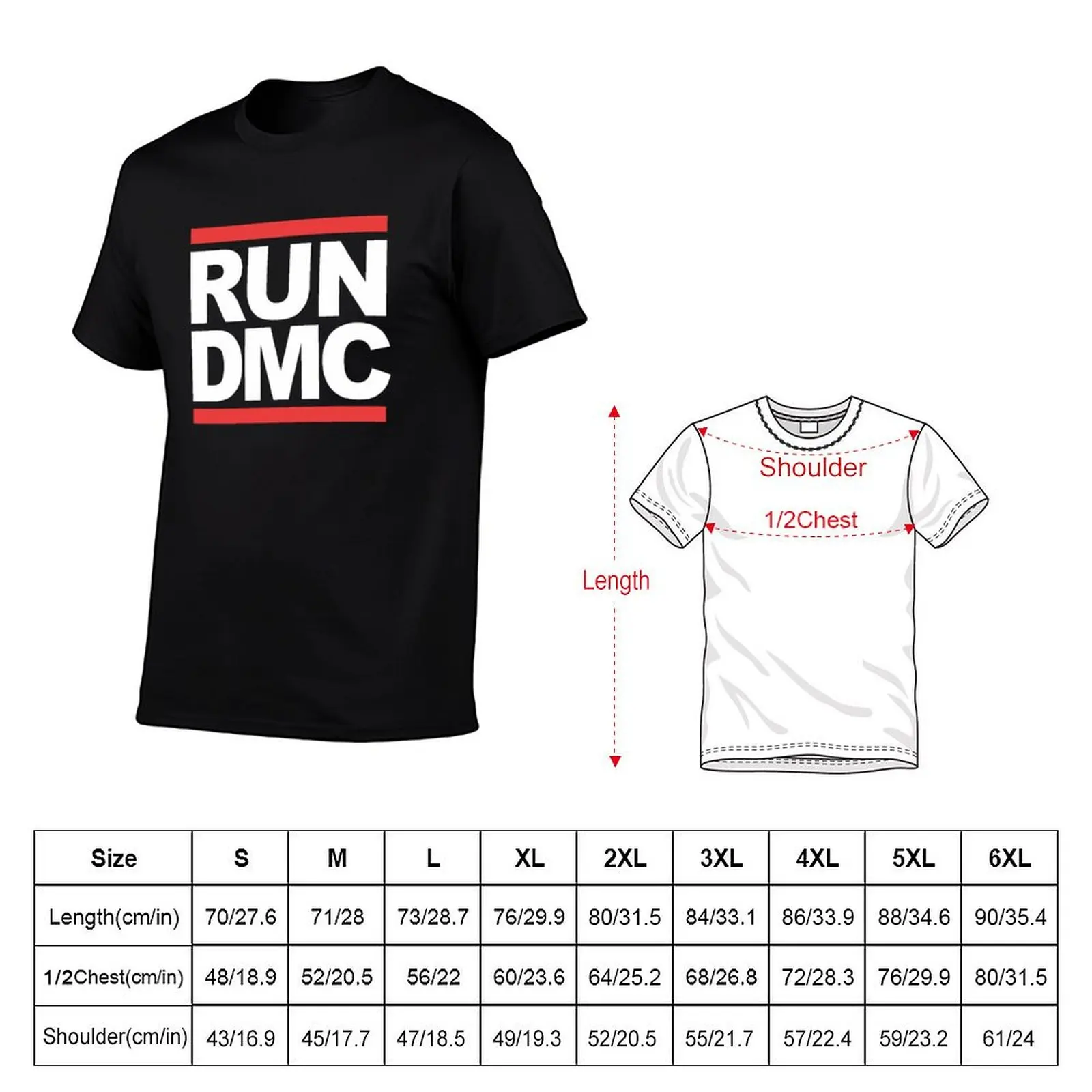 DMC-RUN,Legend T-Shirt man t shirt cotton high quality t shirts for man cotton funny