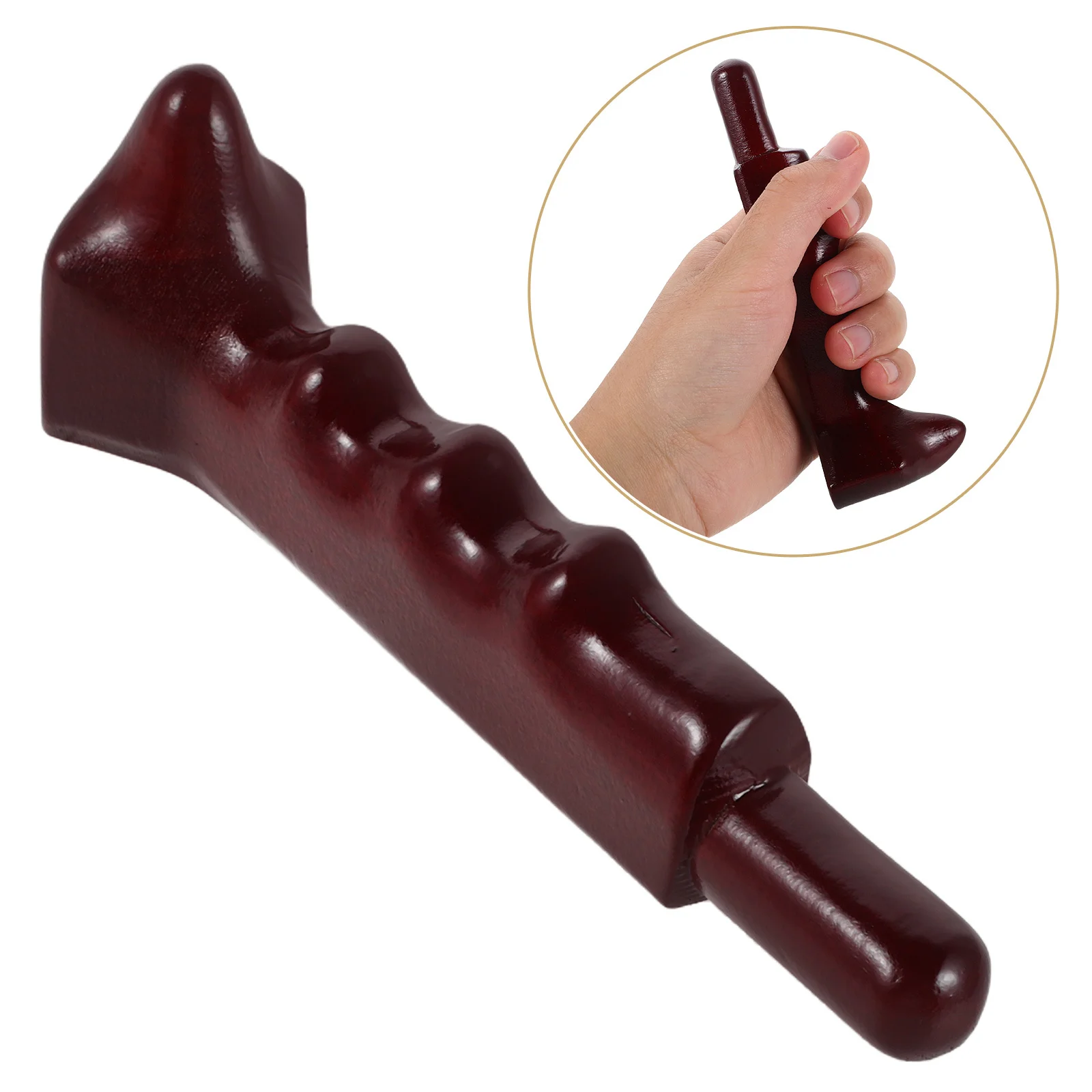 

Wooden Neck Massage Stick for Targeted Acupoint Relief Natural Peach Wood Handheld Muscle Relaxer Tool for Shoulder Back Pain