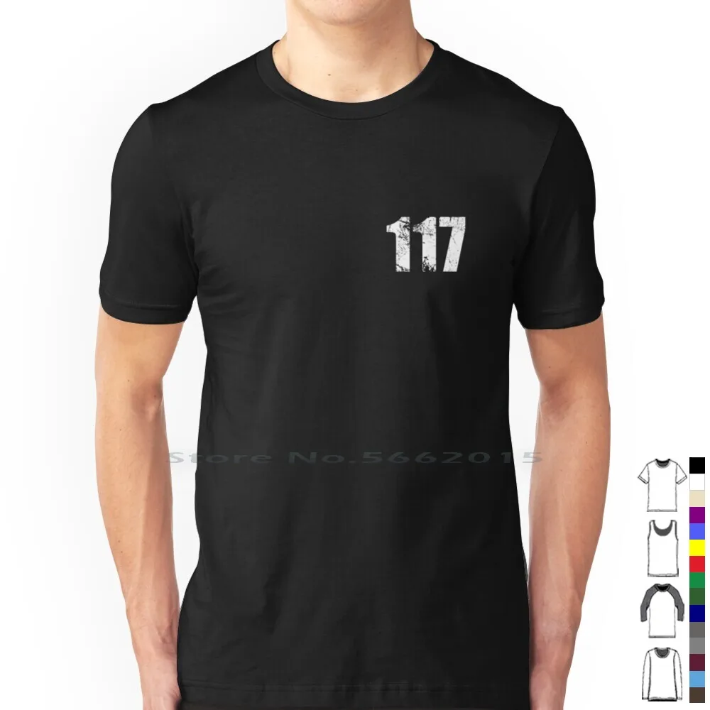 John-117 T Shirt 100% Cotton Bungie Master Chief Filipino 2 Reach Philippines Unsc Video Games 117 Blue Cortana Covenant Cute 3