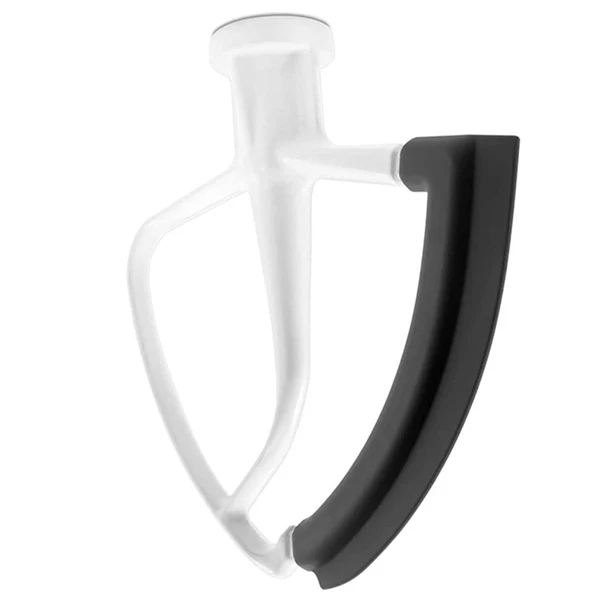 Flex Edge Beater for KitchenAid Tilt-Head Stand Mixer Flat Beater Bowl Scraper 4.5-5 Quart with Silicone Edges