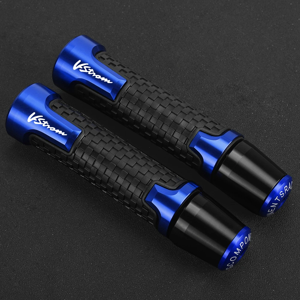 v strom 650 800 DE 22MM Handlebar Grips Handle Bar Ends Cap Plug For Suzuki DL650 DL1000 Vstrom v-strom 650 1000 1050 /1050/xt