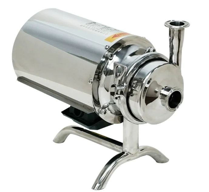 Stainless steel sanitary pump, food grade centrifugal pump, beverage pump milk  wine   soy milk  304 material