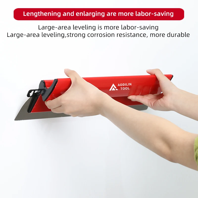 حار بيع جدار فولاذي مقاوم للصدأ المعجون أداة التسوية تنعيم ملعقة دريوال القشط شفرة مجموعة #2