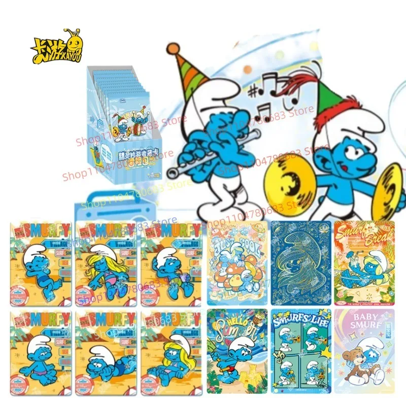 kayou-the-smurfs-wonderful-journey-collection-cards-pacchetto-avventura-serie-1-pacchetti-di-carte-collezionabili-ufficiali-e-originali