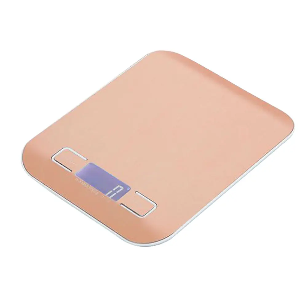 5Kg Stainless Steel Kitchen Scale High Precision Digital Cooking Baking Scale Slim Compact Design Easy Clean Fingerprint Proof