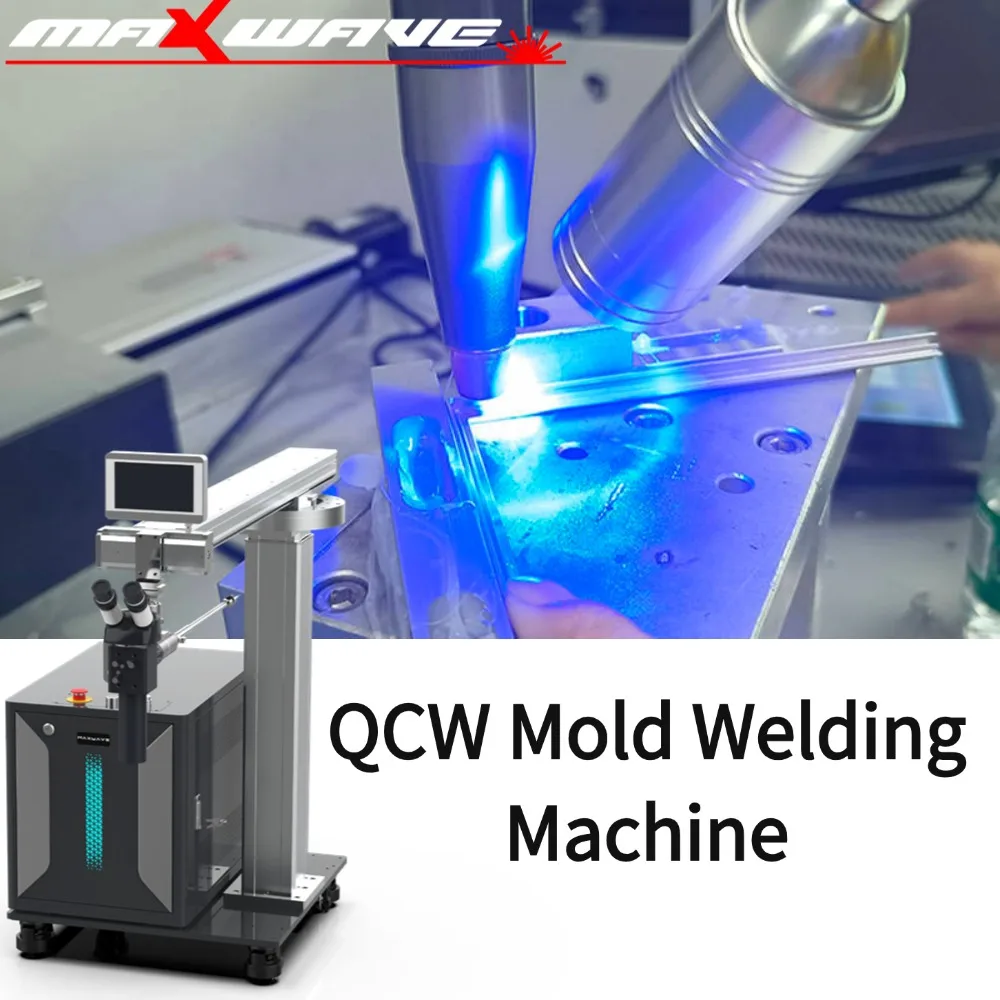 

QCW Semi-Auto Welder for Large Metal Component Repair, HD CCD Camera for Clear Welding Vie,Unique Look Customizable