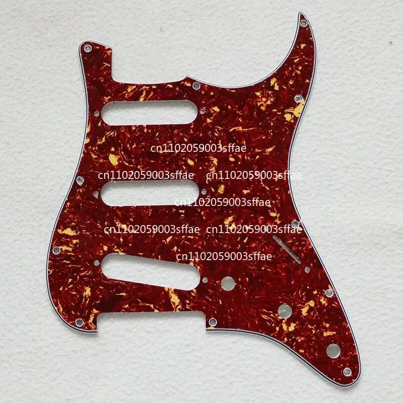 DIY Electric Guitar Accessories Vintage White ST Guard SSS Single Guitar Panel with Screws