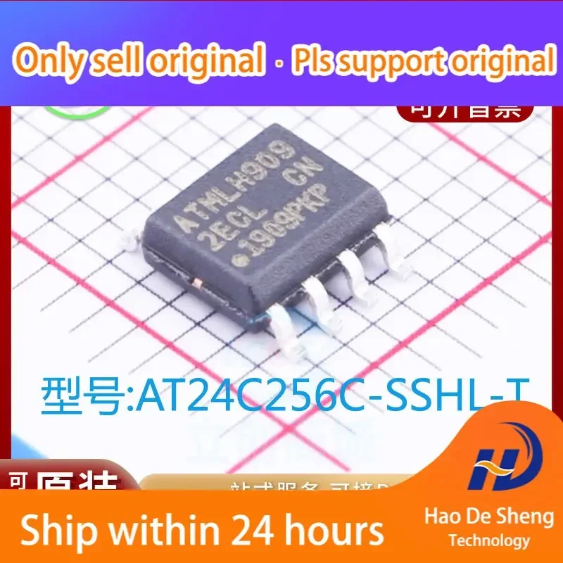 

10PCS/LOT AT24C256C-SSHL-T AT24C256C EEPROM IC SOP8 New Original in stock Power bank