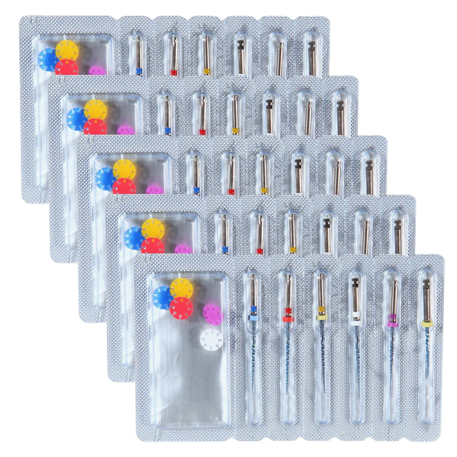 30PCS/5Packs Dental Endodontic Universal Engine Rotary Endo Motor Root Canal NiTi File 25mm