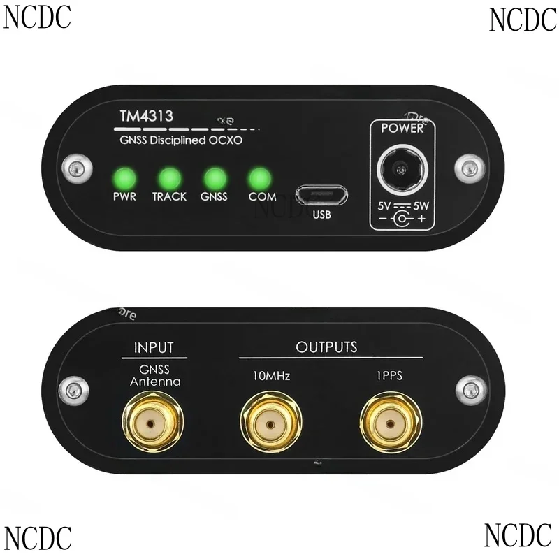 GPSDO GPS Oscillator GNSS Disciplined OCXO Frequency Standard 10MHz Sine Wave Output