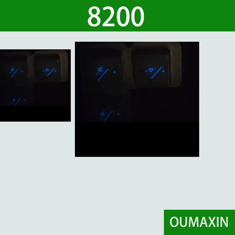 Watch accessories suitable for Rolex watch with 8200 movement, hour minute second needle, luminous blue color