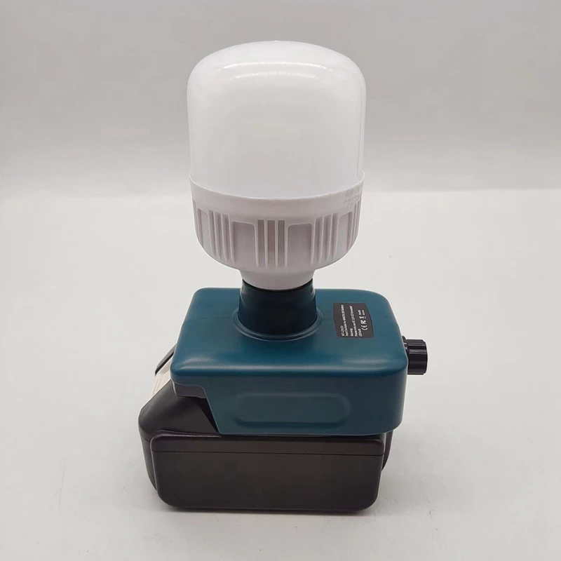 Cordless Table Lamp Desktop Emergency Light LED Work Lights Flashlights 12W For Li- Battery Easy To Use