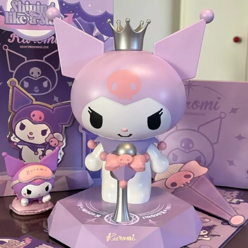 

Sanrio Kawaii Kuromi Bluetooth-динамик сценический динамик со звездой мультфильм аниме-динамик подарок на день рождения украшение для рабочего стола подарок для девочки