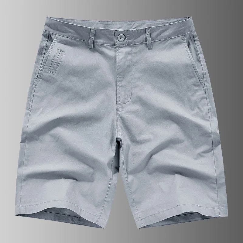 

Новые стильные шорты для мужчин - летние свободные повседневные брюки, универсальные, спортивные и повседневные рабочие брюки, шорты до колен.