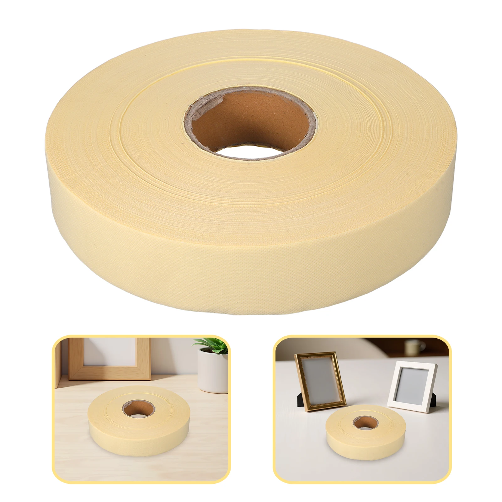 

1 Roll 5Cm Book Tape Adhesive Non-Woven Fabric Binding For Photo Albums Scrapbooking Textbook Repair Supplies Durable Cloth Tape