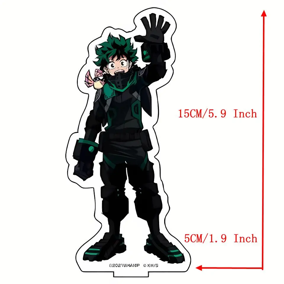 Acrylic Sand  Anime My hero Academia Midoriya Izuku Bakugou  Prison Model Plate Gift