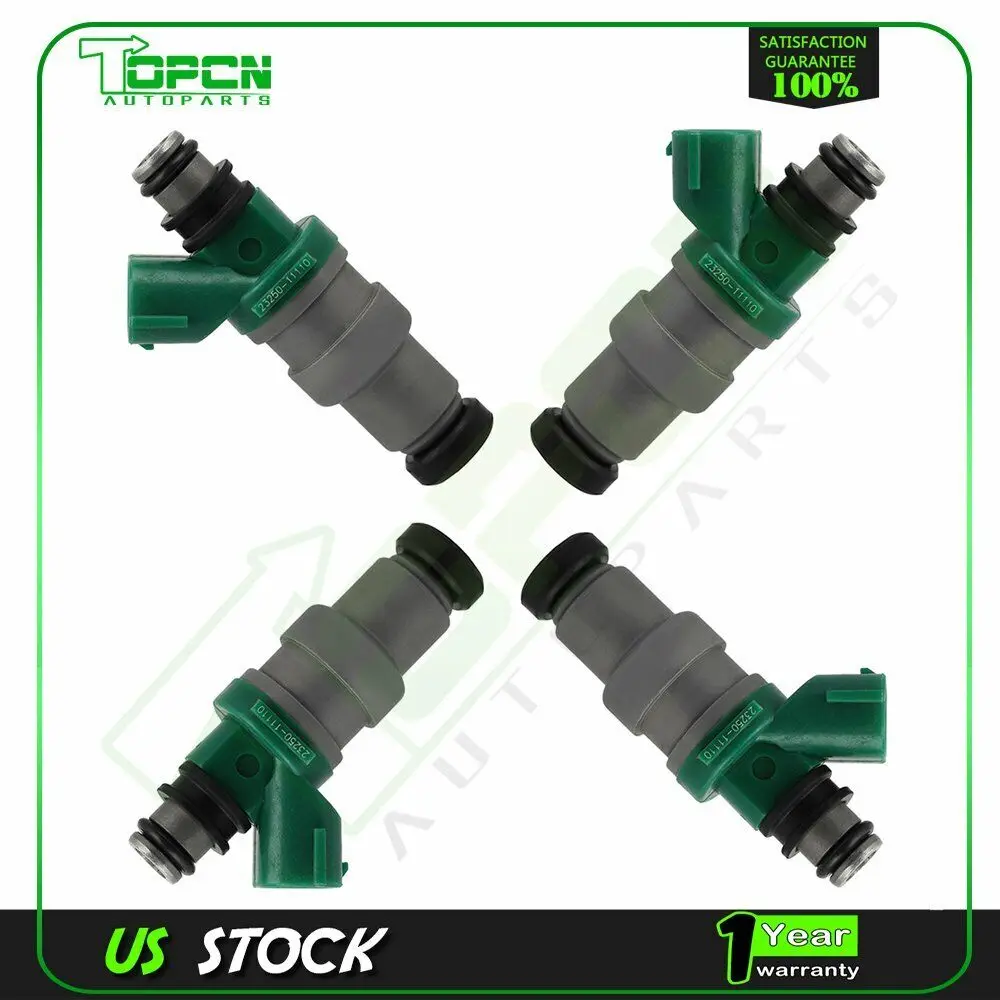 

4 Fuel Injectors For Toyota Paseo Tercel 1.5L I4 1998 1997 1996 1995