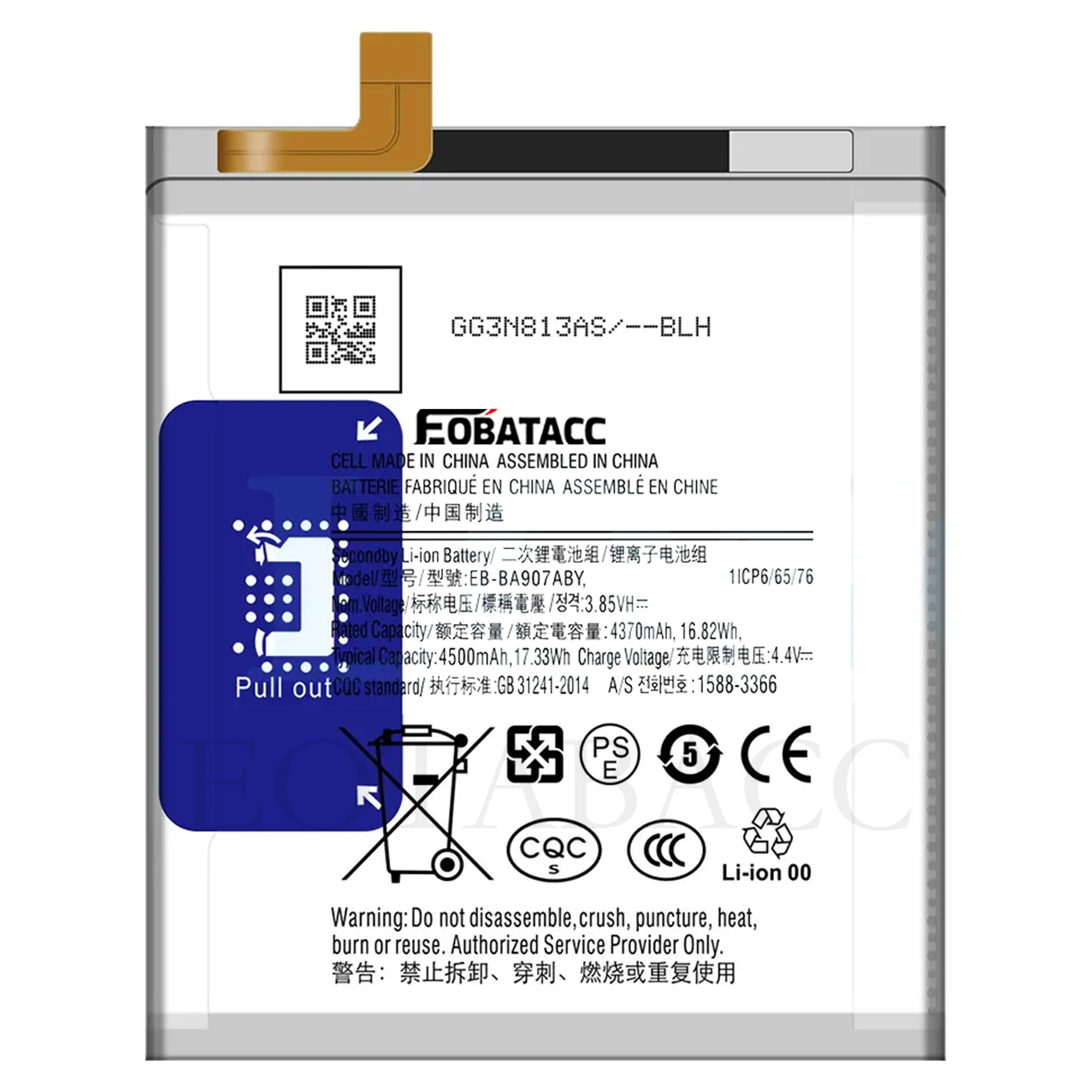 Brand New EB-BG977ABU EB-BG970ABU EB-BG973ABU EB-BG975ABU EB-BA907ABY For Samsung S10 S10E S10+ S10 5G S10 Lite Battery +Tools