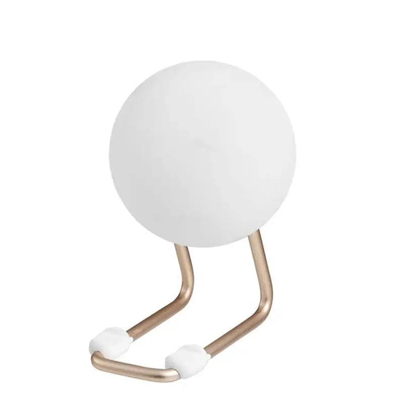 1 pz Silicone LED luce notturna lampada di ricarica USB per la casa multifunzionale supporto per telefono cellulare camera da letto regalo luce bianca/gialla