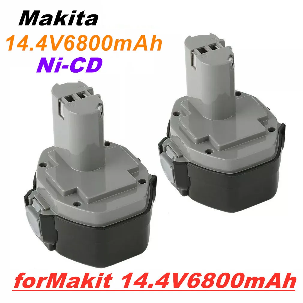 

100% Original Aokaidikui 14.4V 6800mAh NI-CD Power Tool Battery for MAKITA 14.4V Battery PA14,1422,1420 192600-1 6281D 6280D