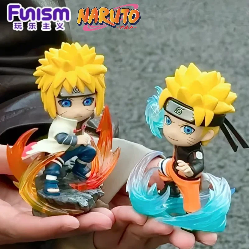 Original FUNISM NARUTO SHIPPUDEN Chronicles Great Ninja War Series Blind Box Itachi Uchiha Figur Desktop PVC Modell Spielzeug Geschenk