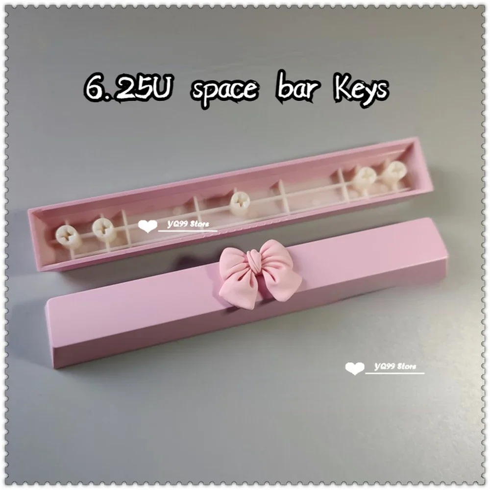 Cartoon Cute 6.25U Space Bar Keycap for Cherry Mx Switch Custom Cherry/OEM Mechanical Keyboard Caps Individuality Gaming Keycap