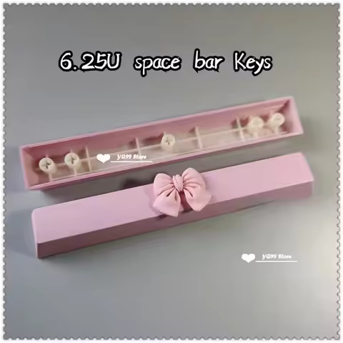 Cartoon Cute 6.25U Space Bar Keycap for Cherry Mx Switch Custom Cherry/OEM Mechanical Keyboard Caps Individuality Gaming Keycap