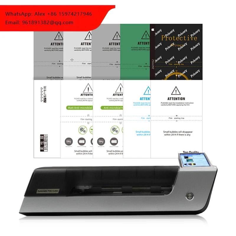 

Custom Cutting Hydrogel Machine Cell Phone Protective Tpu Film Cutting Plotter Machine Make Screen Protector