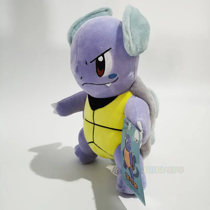 Pokemon Wartortle Peluche Toy Squirtle Evolution Wartortle Blastoise Plush Doll Soft Stuffed Animals Toys Kawaii Room Decor