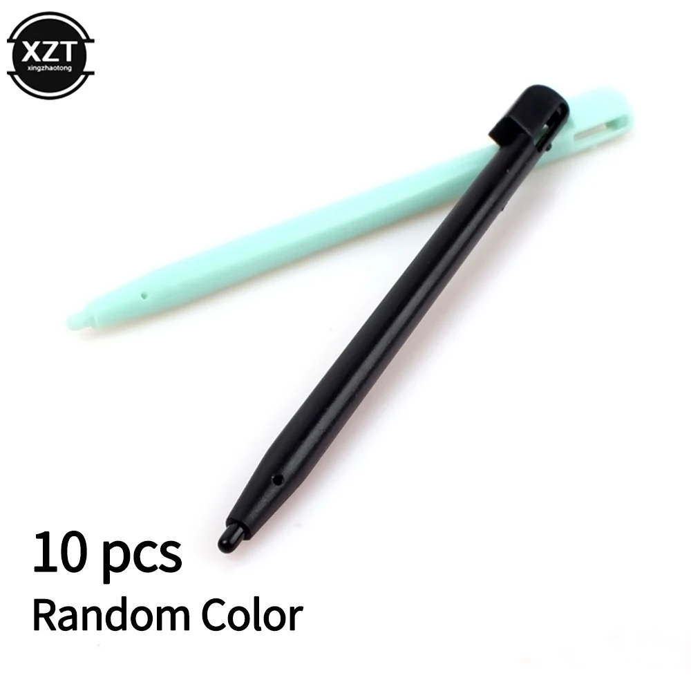 10pcs Plastic Color Touch NDS Stylus Pen for Nintendo DS Lite DSL NDSL Game Video Stylus Pen Game Accessories Random Color
