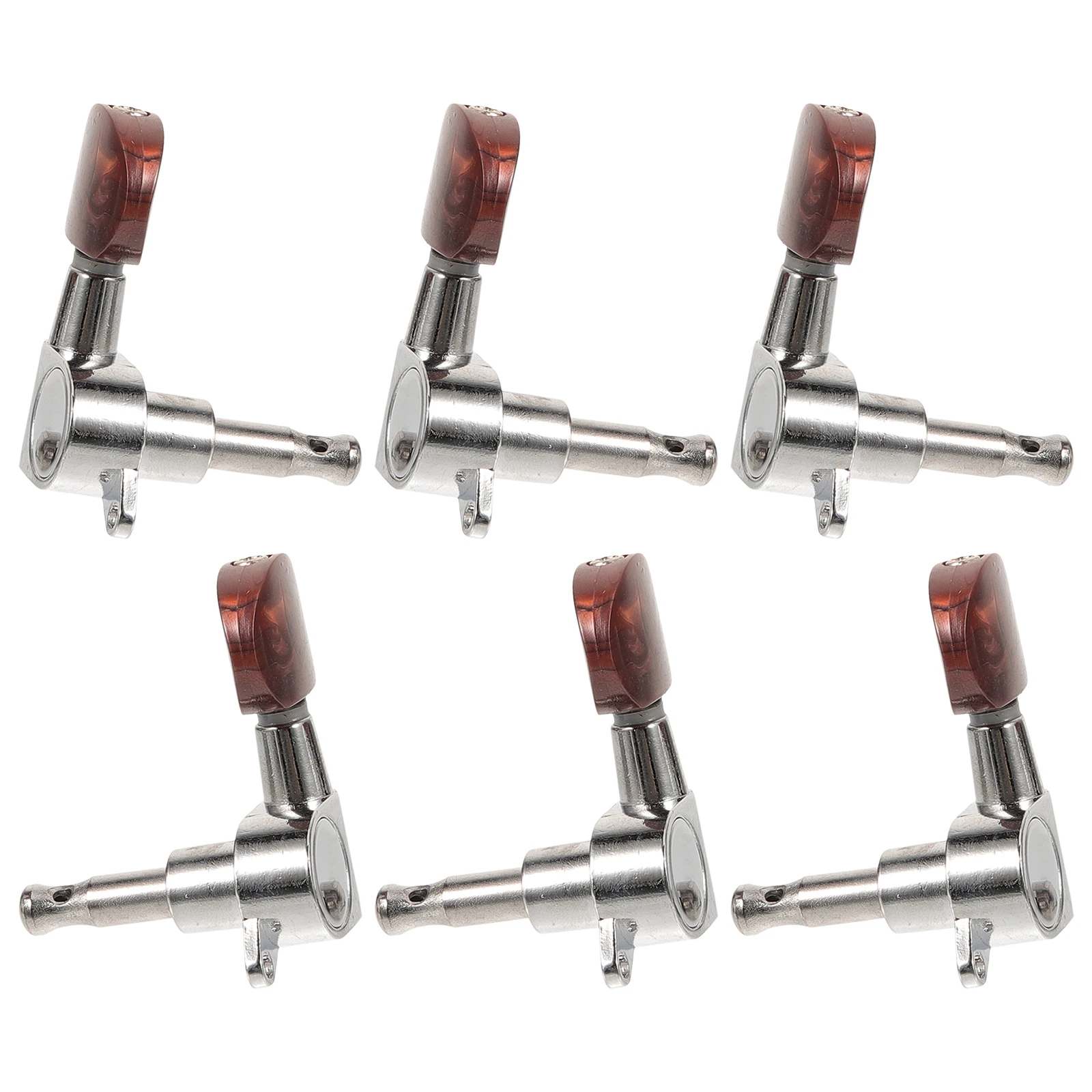 

6 Set Classical Fully Enclosed Chord Shaft Guitar Zinc Alloy Peg Tuners Tuning Button