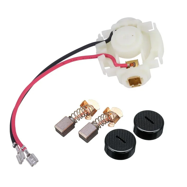 Carbon Brush Holder Assembly CB430 638921-2 For Makita BGA450 BGA452 DGA452 BGD800 Angle Grinder Replacement Set