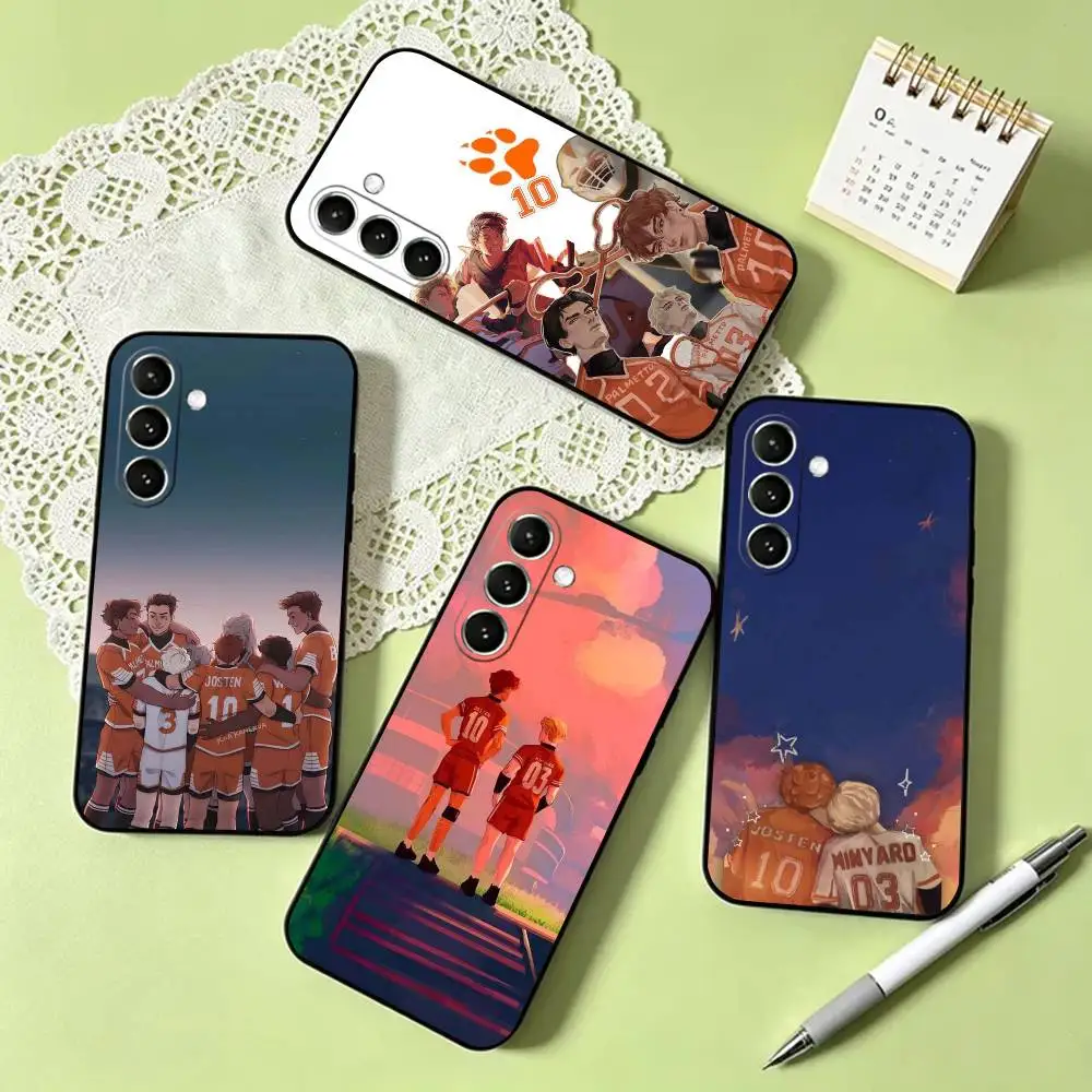 The Foxhole Court AFTG  Phone Case For Samsung Galaxy A73,A72,A71,A70,A53,A52,A51,Soft Silicone Black Cover