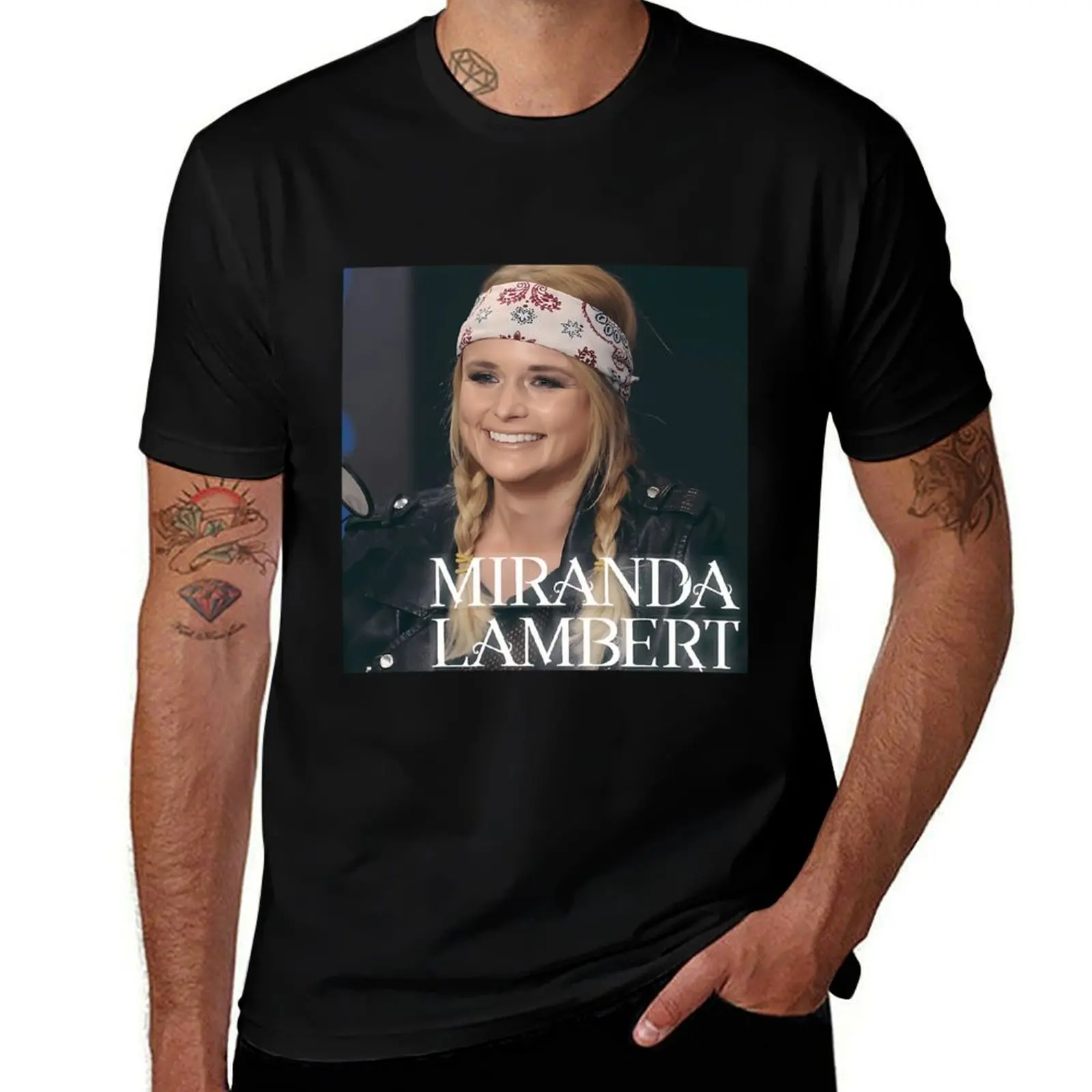 MIRANDA LAMBERT MUSIC T-Shirt custom shirt kawaii clothes shirts graphic tee new edition mens t shirts top quality