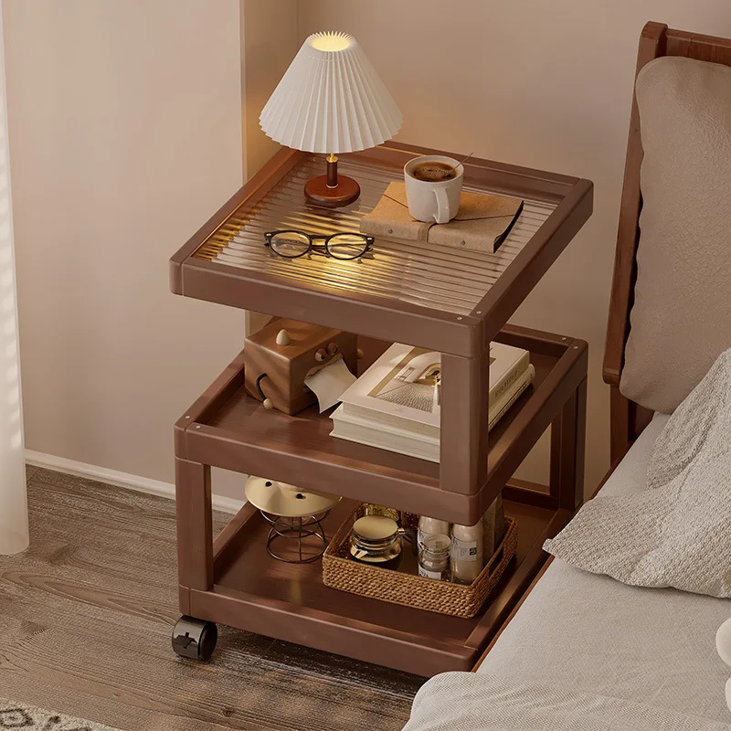

Movable bedside tables bedroom furniture Creative living room Couch side cabinet minimalist comodino camera da letto Bed table