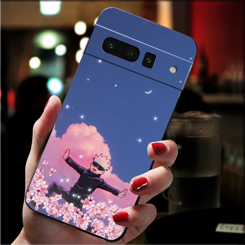 

Satoru Gojo Jujutsu Kaisen Phone Case For Google Pixel 10 9 Pro XL 9A 8 7 6 Pro Pixel 8A 7A 6A Pixel 8 7 6 5