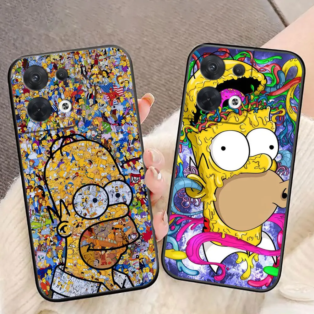 

Funny The homer S-Simpsons Custom Photo Phone Case For OPPO RENO 13 13F 12 11 11F 10 8 8T 7 7Z 6 6Z 5 5F 4F 4 LITE F29 TPU Case