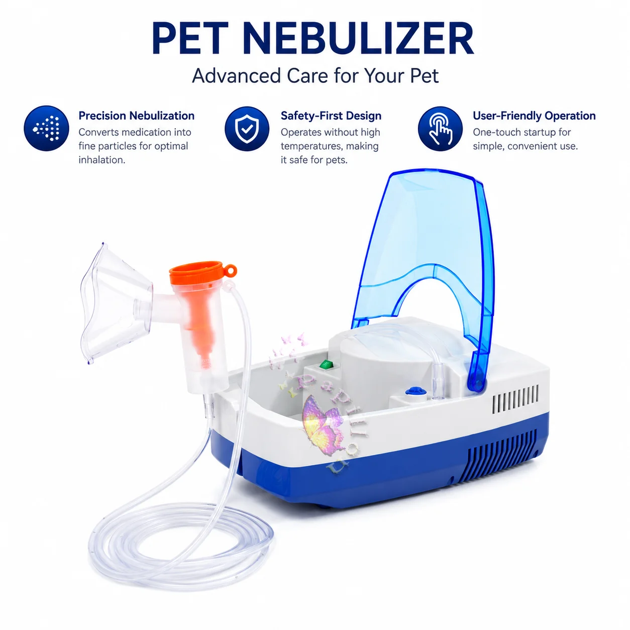 

Pet Atomizer Veterinary Use Cat and Dog Spray for Effective Inhalation Treatment