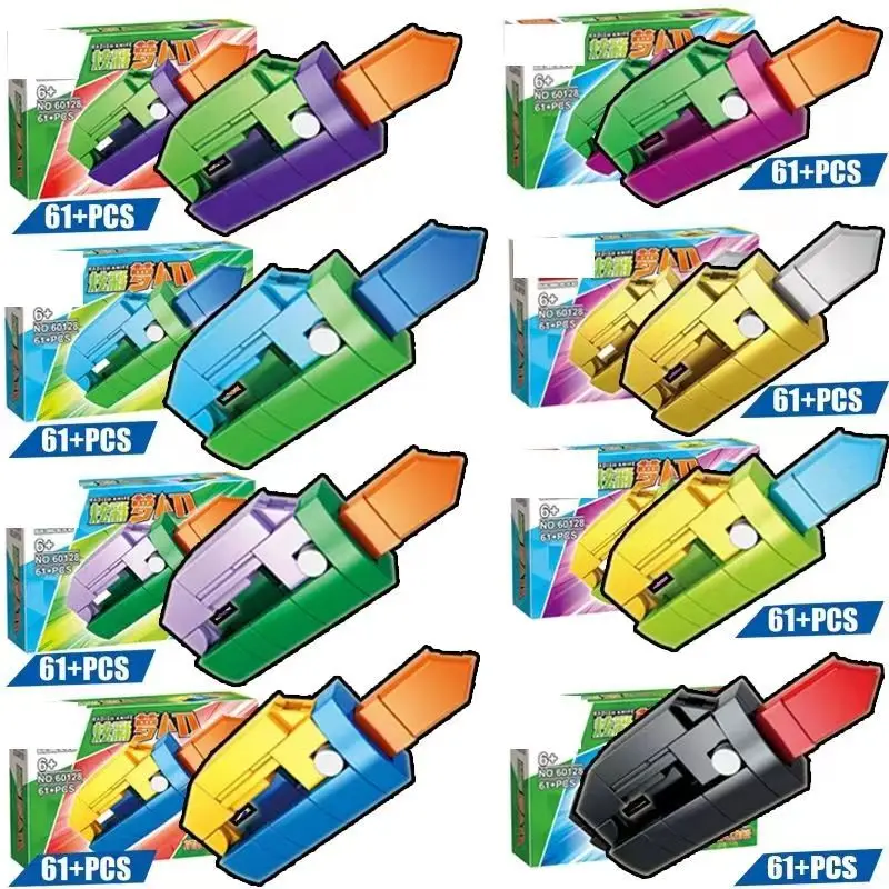 

Carrot Knife Building block Interactive Stress Relief Pleasure DIY Model Bricks Educational Toys For Christmas Birthday Gift