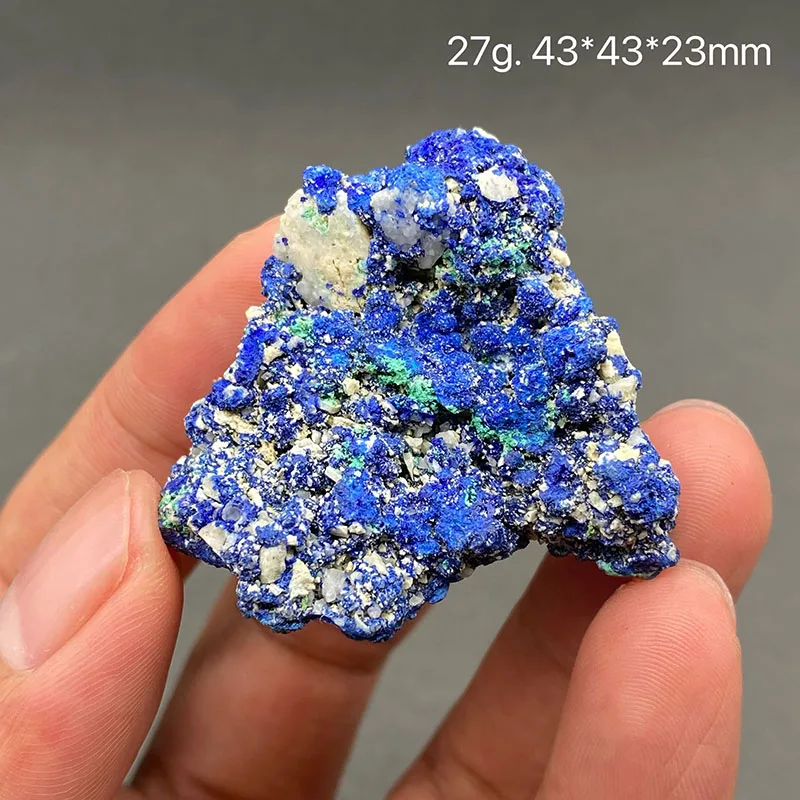 100% natural azurite and malachite symbiotic raw stone mineral specimen healing crystal gem collection