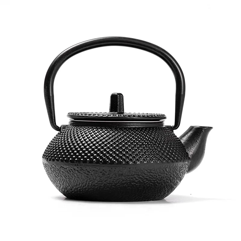 Bule de ferro fundido com infusor de aço inoxidável, chaleira, água fervente, Oolong, 300ml