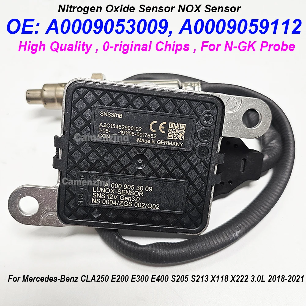 

A0009053009 0009053009 12V Nitrogen Oxide Nox Sensor A0009059112 A0009054714 For Mercedes Benz Sprinter 1500 2500 3500 2019-2021