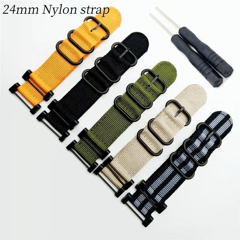 For Suunto ESSENTIAL Core Expedition Series Sport wristband strap  High Quality Nylon Waterproof  sweatproof  Watch Strap 24mm