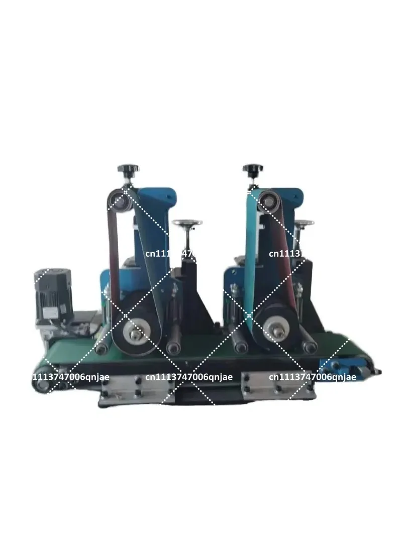 Flat Metal Grinding Machine Belt Brush Polisher 110V 220V Adjustable Speed