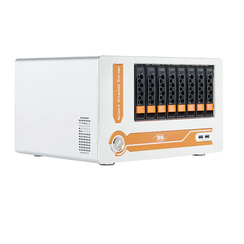 Imagem -06 - Mini Servidor com Chassis Hot Plug Network Data Storage Equipamento de Controle Industrial Série Nas Bay