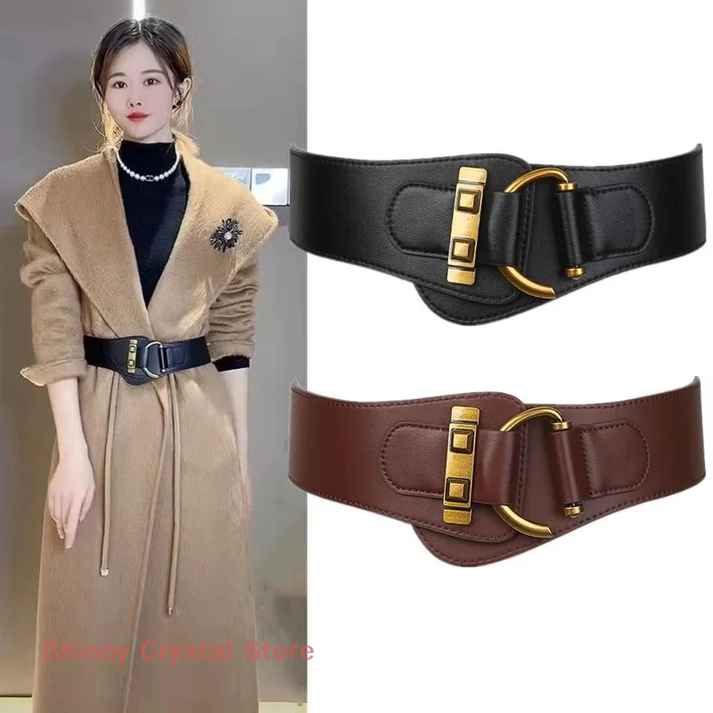 5 Fashion Waist Belts For Women Girls PU Leather Clothes Belts Adjustable Belts Clothes Decoration Gifts
