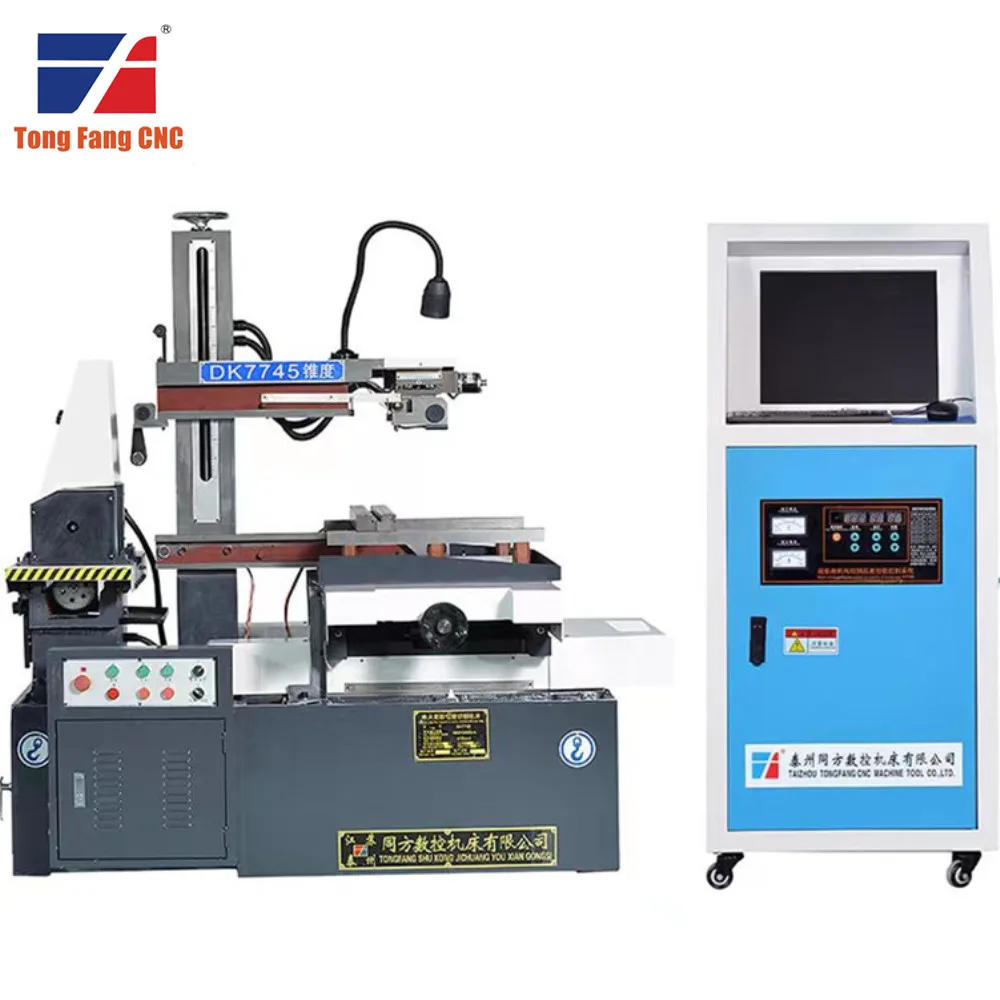 Tongfang DK7735 Wire Erosion Machine Dkc360 Edm Cut Multi Wire Saw Block Cutting Machine Dk77 Edm Sinker Machine Edm Sensor