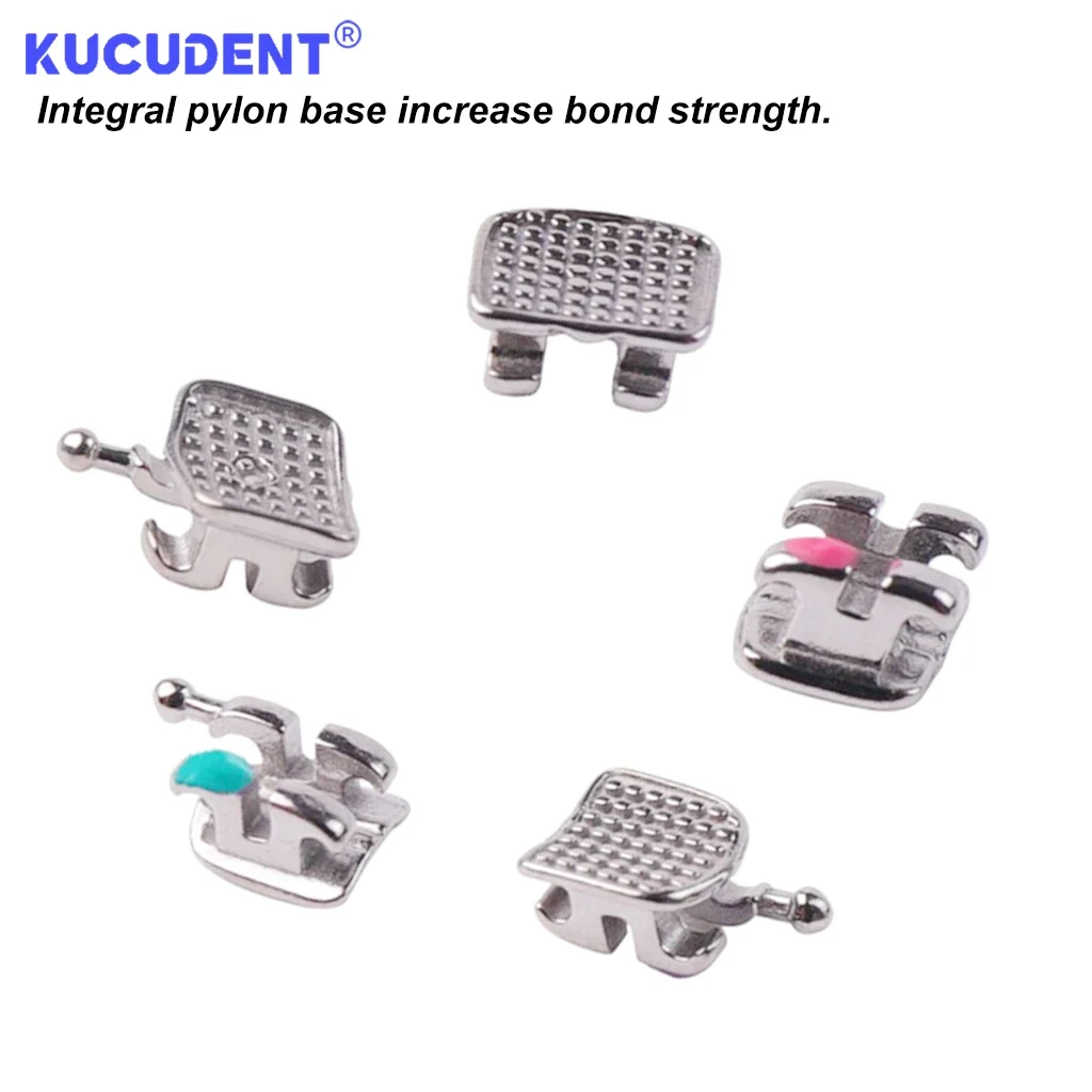 20 Stücke/1 Packung Dental Kieferorthopädische Klammern Klammer Roth/MBT 022 345 Haken Metall Monoblock Klammern Zahnarzt Behandlung Ortho Materialien – Detail 4